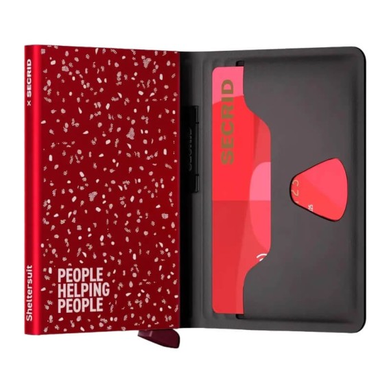 Carteira SECRID BandWallet TPU Black-Red | Ref. 297.BTP-SBR