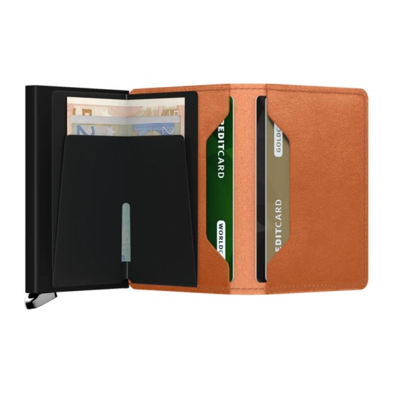 Carteira SECRID Premium Slimwallet Basco Cognac | Ref. 297.SBC-C