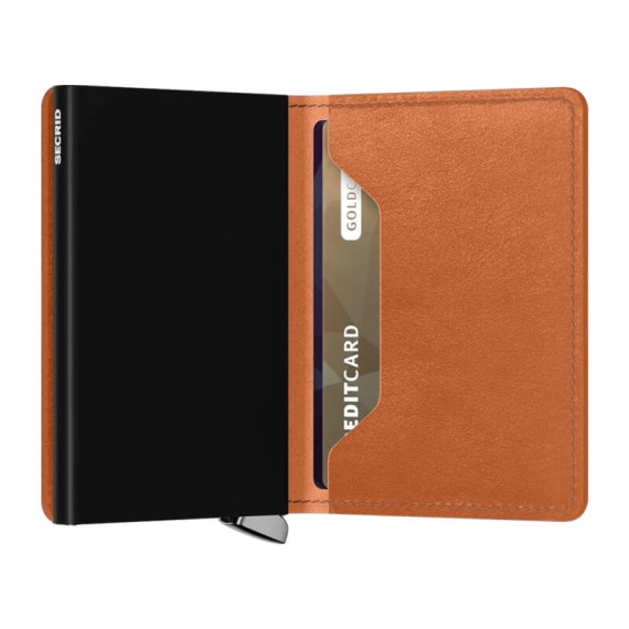 Carteira SECRID Premium Slimwallet Basco Cognac | Ref. 297.SBC-C