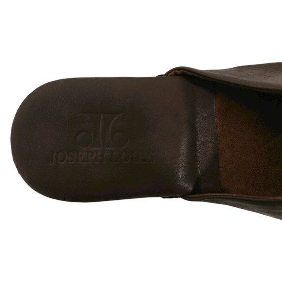 Chinelos de Viagem c/ Bolsa em Pele N.º 45 JOSEPH LOUIS Castanho | Ref. 318.023/2119C45