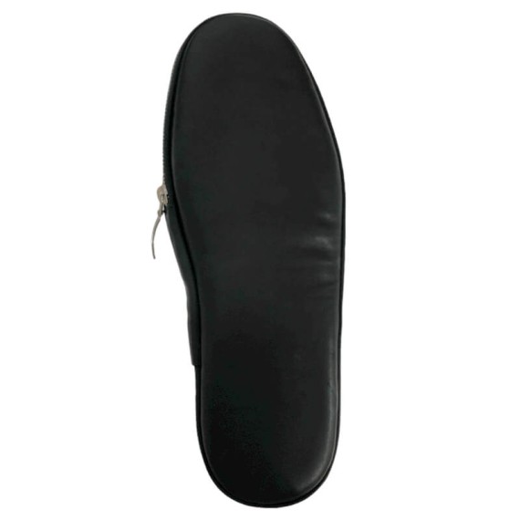 Chinelos de Viagem c/ Bolsa em Pele N.º 45 JOSEPH LOUIS Preto | Ref. 318.023/2119P45