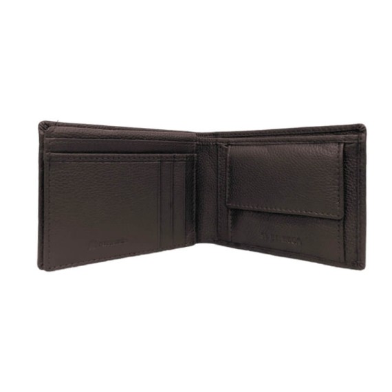 Conjunto Carteira + Porta-Chaves BENFICA 1126 Castanho | Ref. 254.SLB1126C