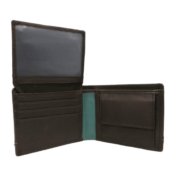 Conjunto Carteira + Porta-Chaves SPORTING 3126 Castanho | Ref. 254.SCP3126C