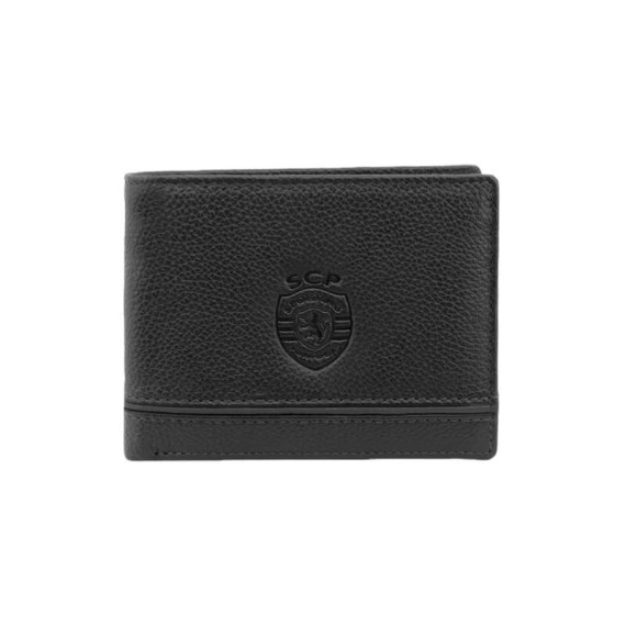 Conjunto Carteira + Porta-Chaves SPORTING 3126 Preto | Ref. 254.SCP3126P