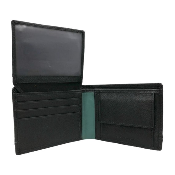 Conjunto Carteira + Porta-Chaves SPORTING 3126 Preto | Ref. 254.SCP3126P