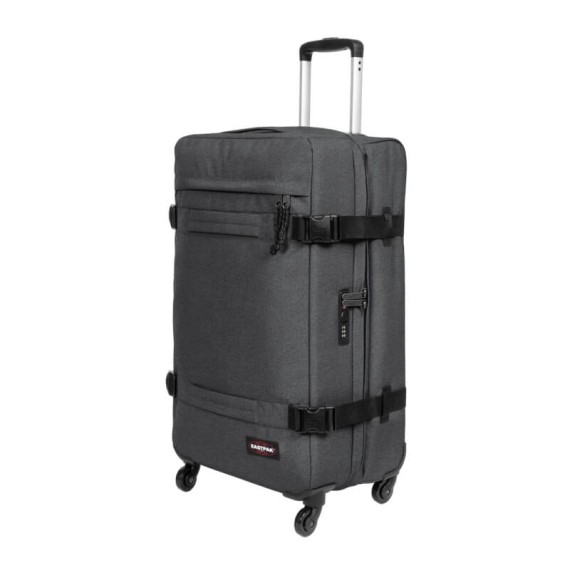 Mala de Viagem / Trolley Médio 70cm 4R EASTPAK Transit'R 4 Black Denim | Ref. 267.BFJ77H