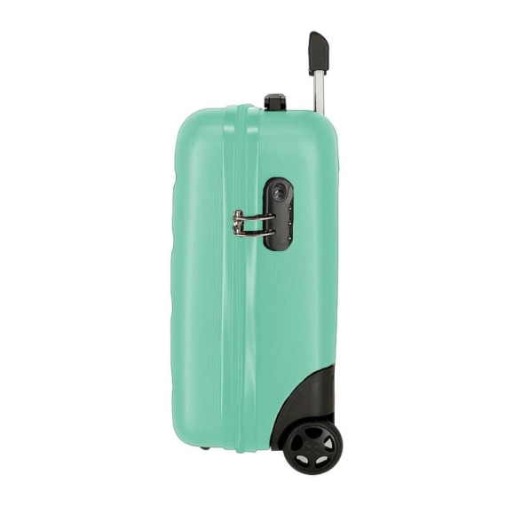 Mala de Cabine / Trolley 40cm 2R Vueling ROLL ROAD Flex Verde Água | Ref. 186.584996B