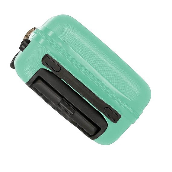 Mala de Cabine / Trolley 40cm 2R Vueling ROLL ROAD Flex Verde Água | Ref. 186.584996B