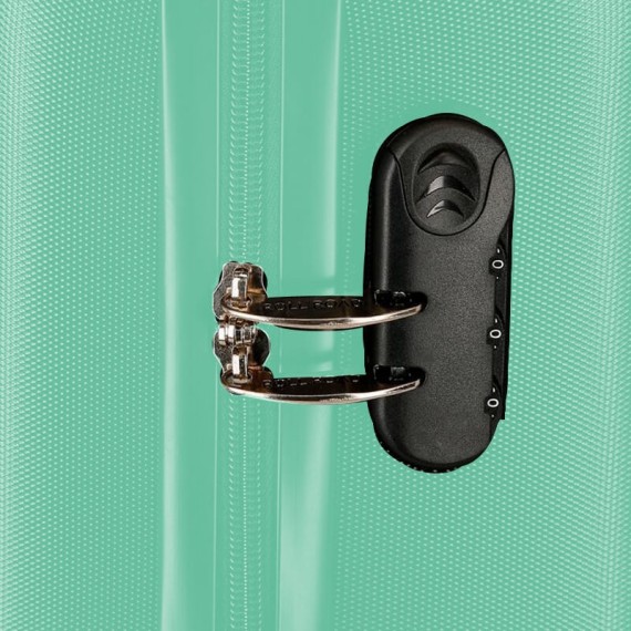 Mala de Cabine / Trolley 40cm 2R Vueling ROLL ROAD Flex Verde Água | Ref. 186.584996B