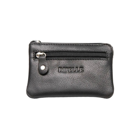 Porta-Moedas c/ Anel para Chaves RFID DIPELLE 1807 Preto | Ref. 254.DP1807P Porta-Moedas c/ Anel para Chaves RFID DIPELLE 1807 Preto | Ref. 254.DP1807P