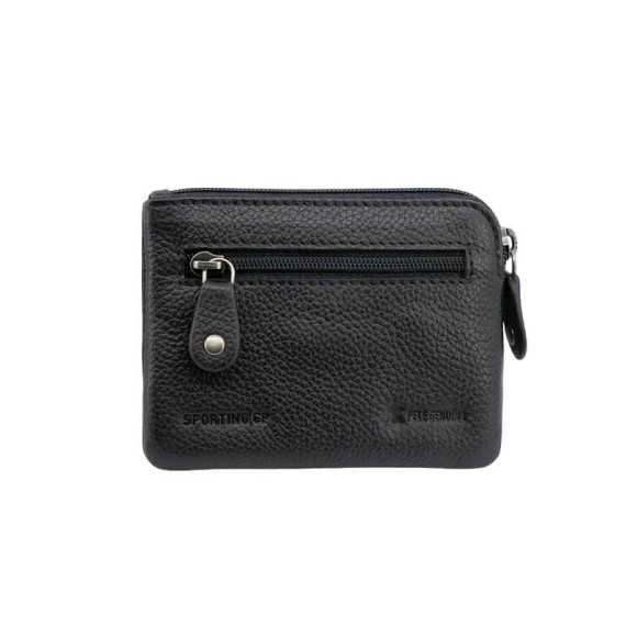 Porta-Moedas c/ Anel para Chaves SPORTING 3188 Preto | Ref. 254.SCP3188P