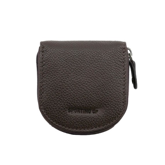 Porta Moedas Pata de Cavalo SPORTING 3197 Castanho | Ref. 254.SCP3197C