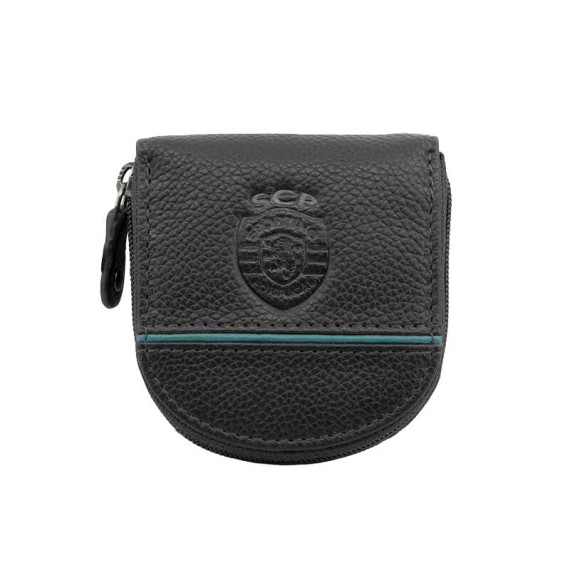 Porta Moedas Pata de Cavalo SPORTING 3197 Preto | Ref. 254.SCP3197P