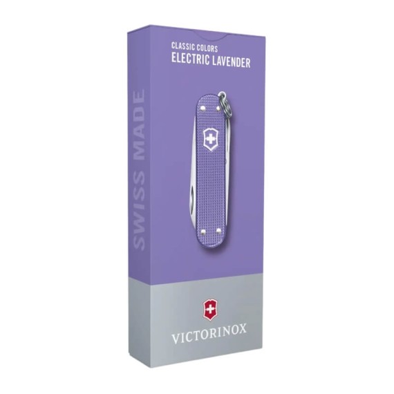 Canivete 58mm VICTORINOX Classic SD Alox Electric Lavender | Ref. 320.06221.223G