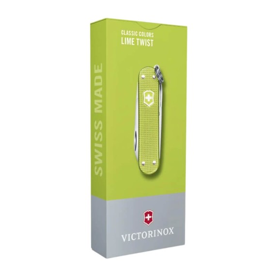 Canivete 58mm VICTORINOX Classic SD Alox Lime Twist | Ref. 320.06221.241G