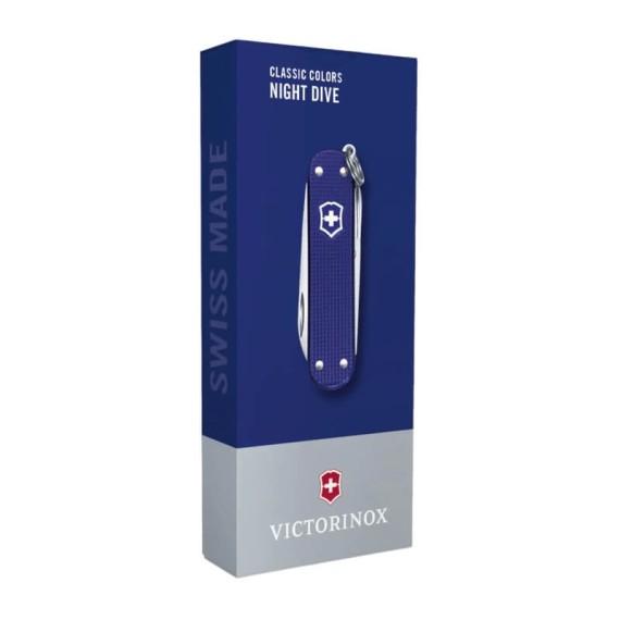 Canivete 58mm VICTORINOX Classic SD Alox Night Dive | Ref. 320.06221.222G