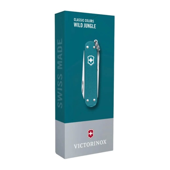 Canivete 58mm VICTORINOX Classic SD Alox Wild Jungle | Ref. 320.06221.242G