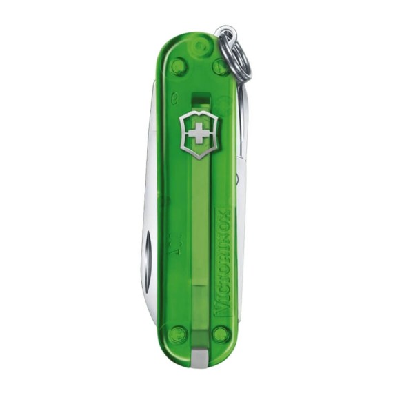 Canivete 58mm VICTORINOX Classic SD Transparente Green Tea | Ref. 320.06223.T41G