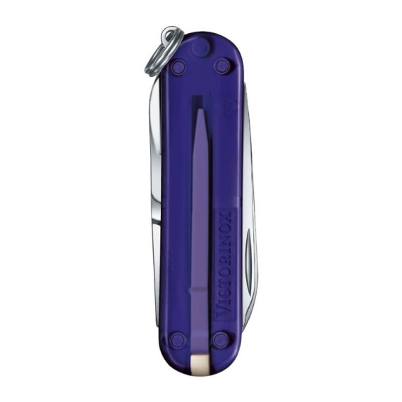 Canivete 58mm VICTORINOX Classic SD Transparente Persian Indigo | Ref. 320.06223.T29G