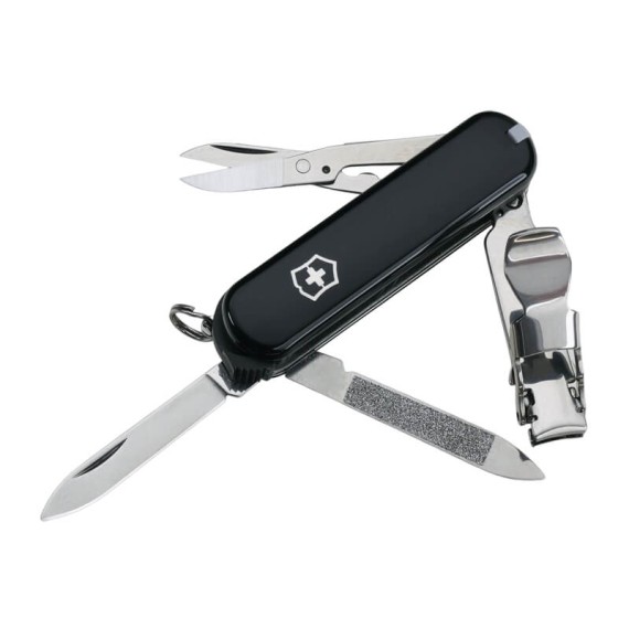 Canivete 65mm VICTORINOX Nail Clip 580 Preto | Ref. 320.06463.3