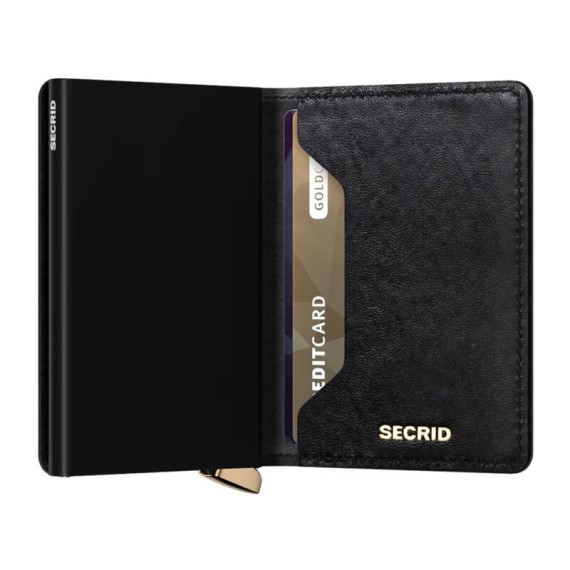 Carteira SECRID Premium Slimwallet Emboss Diamond Black | Ref. 297.SED-B
