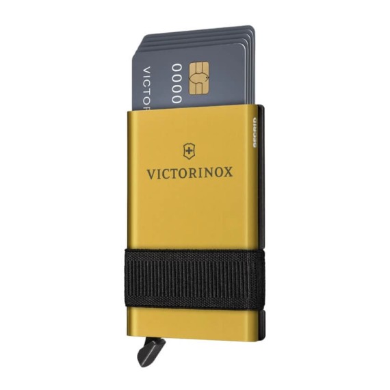 Carteira SECRID by VICTORINOX Smart Card Wallet Delightful Gold | Ref. 320.07250.38