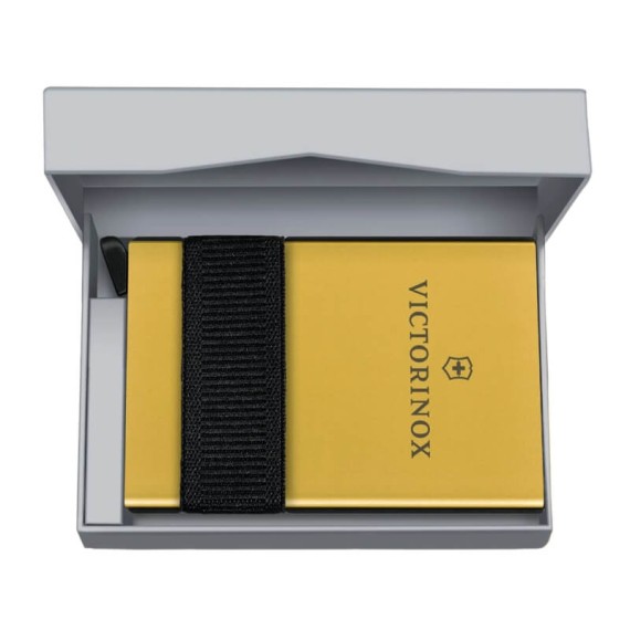 Carteira SECRID by VICTORINOX Smart Card Wallet Delightful Gold | Ref. 320.07250.38