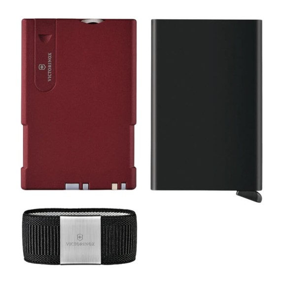 Carteira SECRID by VICTORINOX Smart Card Wallet Iconic Red | Ref. 320.07250.13