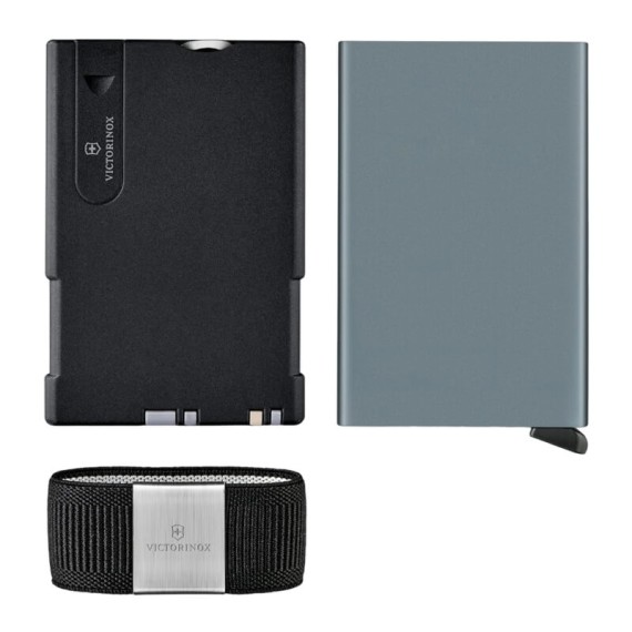 Carteira SECRID by VICTORINOX Smart Card Wallet Sharp Gray | Ref. 320.07250.36