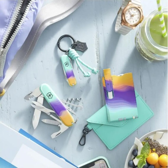 Porta-Chaves com Cordão VICTORINOX Verde | Ref. 320.41895.S