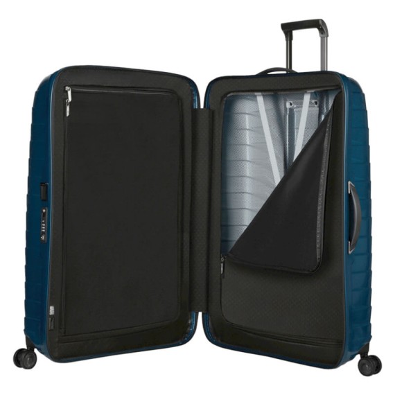 Samsonite Mala de Viagem / Trolley Gigante 86cm 4R PROXIS Azul Petróleo | Ref. 92CW600601