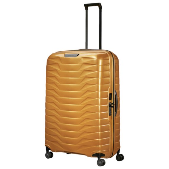 Samsonite Mala de Viagem / Trolley Gigante 86cm 4R PROXIS Dourada | Ref. 92CW600606