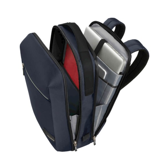 SAMSONITE Mochila para Portátil 14.1” c/ Porta USB Litepoint Azul Escuro | Ref. 92KF200341