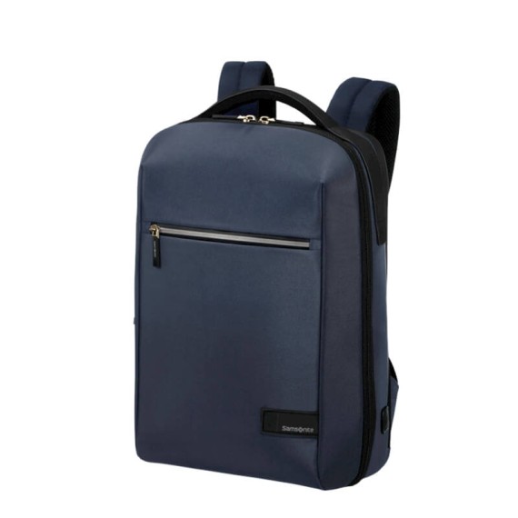 SAMSONITE Mochila para Portátil 14.1” c/ Porta USB Litepoint Azul Escuro | Ref. 92KF200341