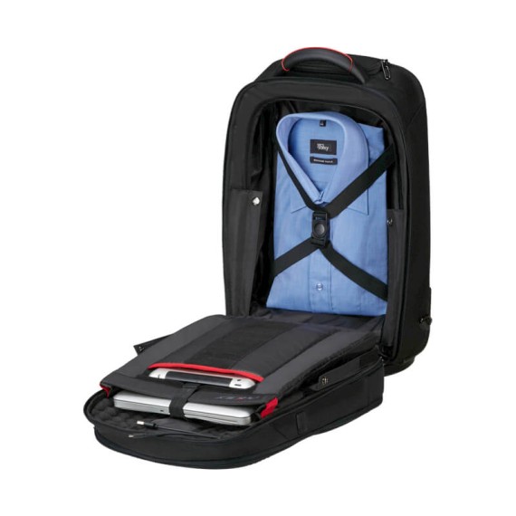 SAMSONITE Mochila para Portátil 17.3” c/ Rodas Pro-DLX 6 Preta | Ref. 92KM201009 SAMSONITE Mochila para Portátil 17.3” c/ Rodas Pro-DLX 6 Preta | Ref. 92KM201009