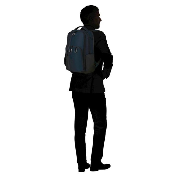 SAMSONITE Mochila Urbana para Portátil 15.6” Biz2Go Azul Profundo | Ref. 92KI100401