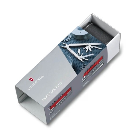 Alicate Swiss Tool X Plus Catraca VICTORINOX com Bolsa de Pele | Ref. 320.30339.L