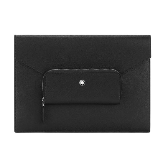 Bolsa de Mão Envelope + Estojo MONTBLANC Sartorial Preta | Ref. 238.130314