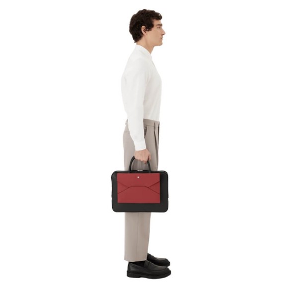 Bolsa de Mão Envelope MONTBLANC Sartorial Bordô | Ref. 238.130313 Bolsa de Mão Envelope MONTBLANC Sartorial Bordô | Ref. 238.130313