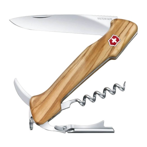 Canivete 130mm VICTORINOX Wood Wine Master Oliveira | Ref. 320.09701.64