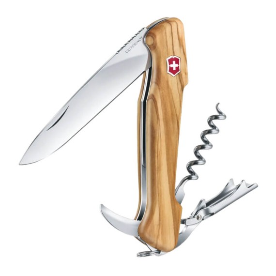 Canivete 130mm VICTORINOX Wood Wine Master Oliveira | Ref. 320.09701.64