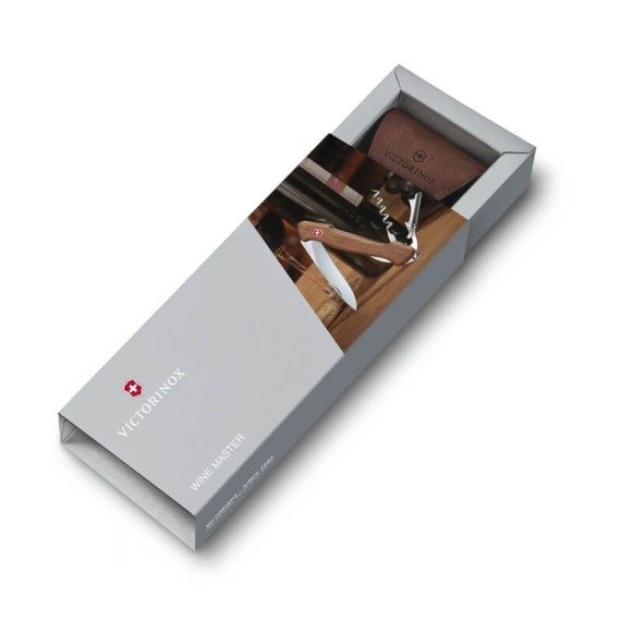 Canivete 130mm VICTORINOX Wood Wine Master Oliveira | Ref. 320.09701.64