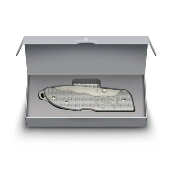 Canivete 136mm VICTORINOX Evoke Alox Prateado | Ref. 320.0415.D26