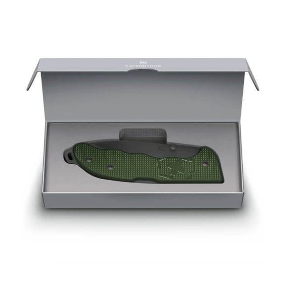 Canivete 136mm VICTORINOX Evoke Alox Bsh Olive Green | Ref. 320.0425.DS24
