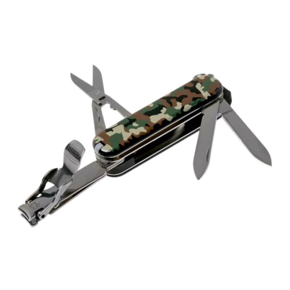 Canivete 65mm VICTORINOX Nail Clip 580 Camuflado | Ref. 320.06463.94