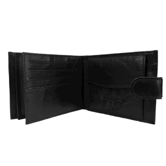 DOGGY Carteira de Presilha com Porta-Moedas Preta | Ref. 86.118P