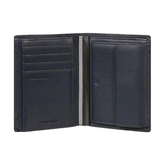 SAMSONITE Carteira de Homem Vertical 8CC Flagged 2.0 SLG Azul | Ref. 92KM714901