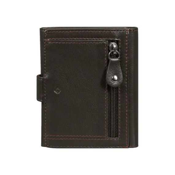 SAMSONITE Carteira Vertical c/ Presilha 11CC Attack 2 SLG Castanha | Ref. 92CT814943