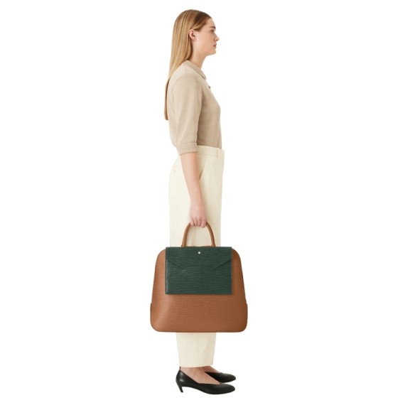 Bolsa de Mão Envelope MONTBLANC Meisterstück 4810 Verde | Ref. 238.130923