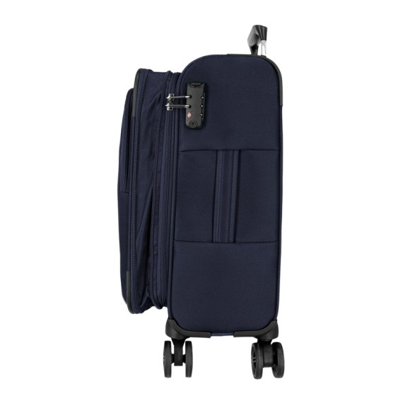 Mala de Cabine / Trolley 55cm 4R Exp. MOVOM Atlanta Azul | Ref. 186.5318622